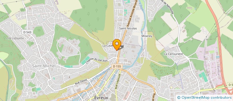 localisation de l'entreprise AVANGARDE AUTOMOBILES à EVREUX
