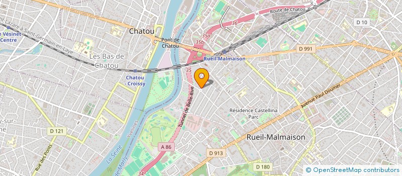 localisation de l'entreprise AVANIME à RUEIL-MALMAISON