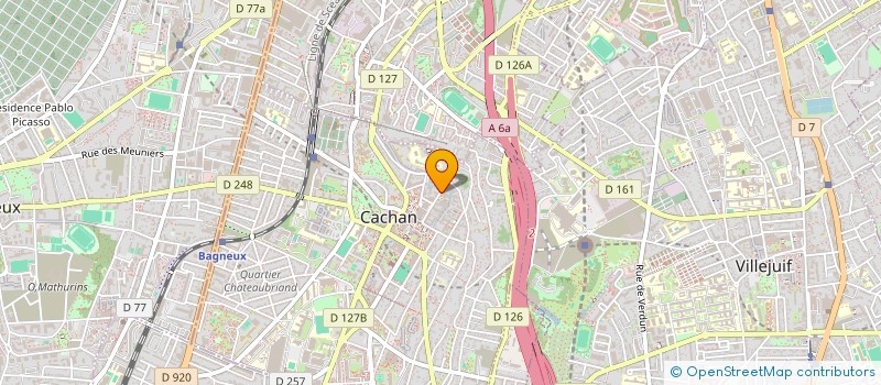 localisation de l'entreprise AVANISTA INGENIERIE à CACHAN