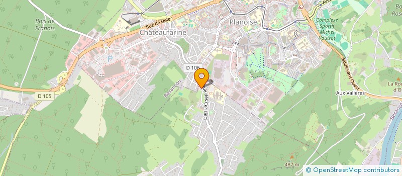 localisation de l'entreprise AVANNE COIFFURE  AVANNE AVENEY