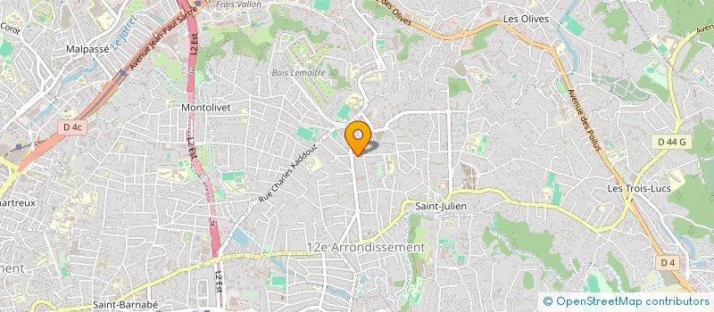 localisation de l'entreprise AVANOAH à MARSEILLE
