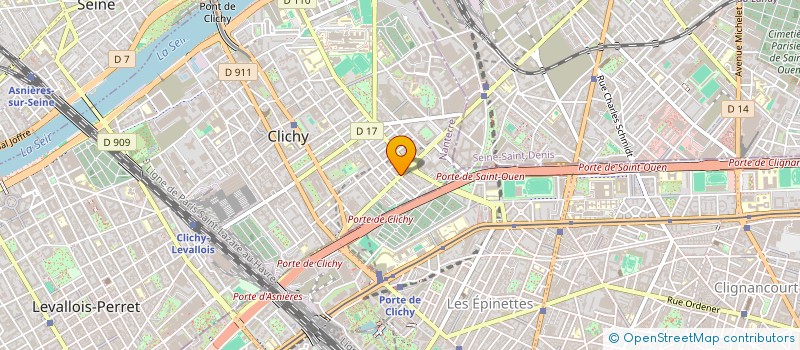 localisation de l'entreprise AVANOS à CLICHY