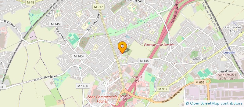 localisation de l'entreprise AVANOS à LESQUIN
