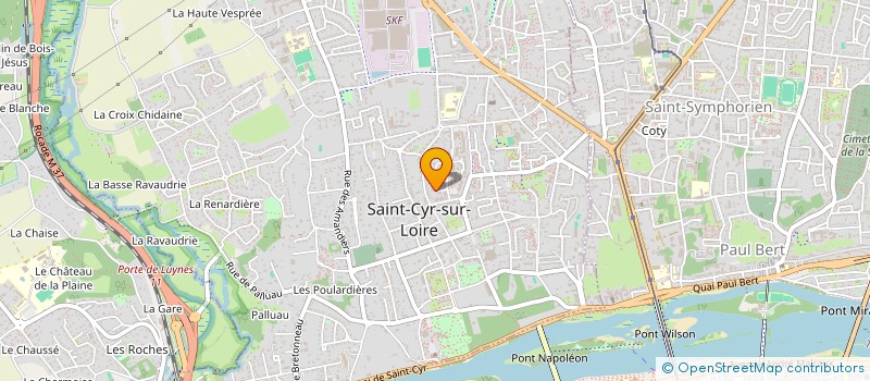 localisation de l'entreprise AVANT APPRET  SAINT-CYR-SUR-LOIRE