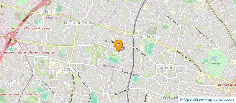 localisation de l'entreprise AVANT - APRES à BORDEAUX