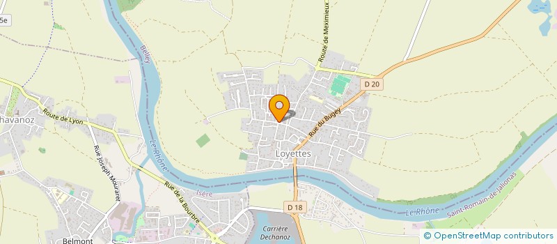 localisation de l'entreprise AVANT-APRES RENOVATION à LOYETTES