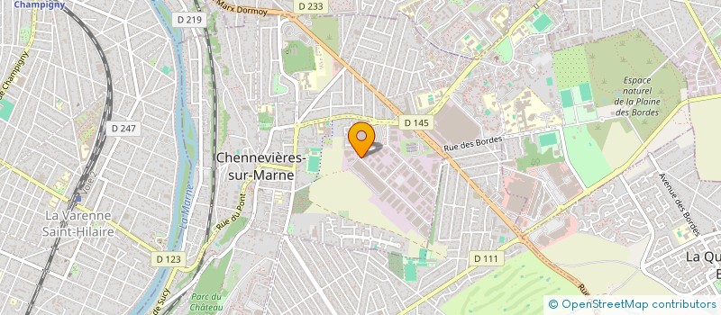 localisation de l'entreprise AVANT CARTES EDITIONS  CHENNEVIERES-SUR-MARNE