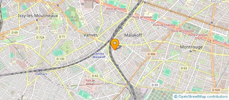 localisation de l'entreprise AVANT GARDE  MALAKOFF