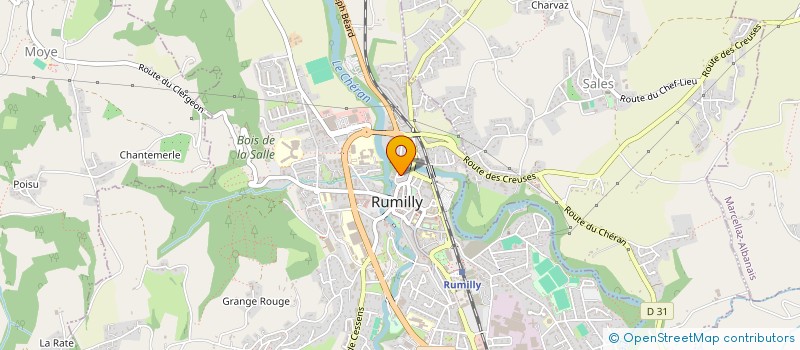 localisation de l'entreprise AVANT GARDE ALBANAISE  RUMILLY