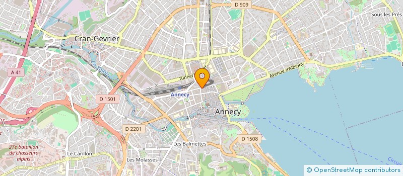 localisation de l'entreprise AVANT GARDE IMAGE ET SON  ANNECY