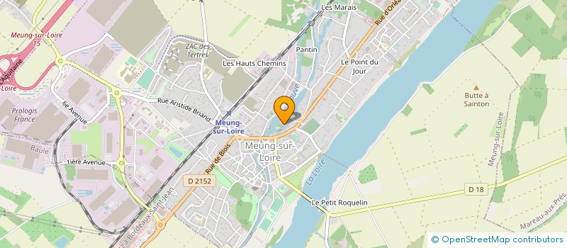 localisation de l'entreprise AVANT GARDE MEUNG  MEUNG-SUR-LOIRE