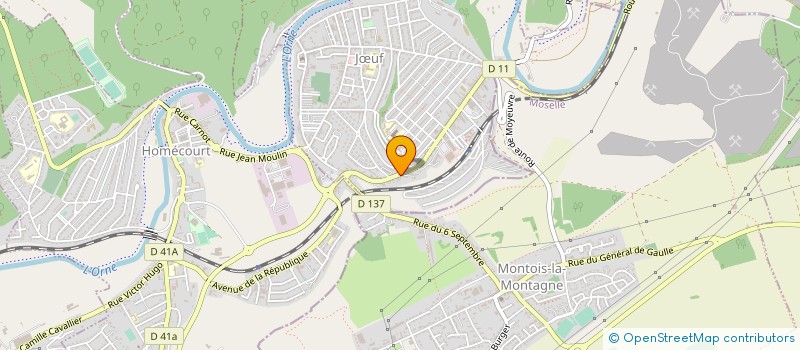 localisation de l'entreprise AVANT'IMMO  JUF