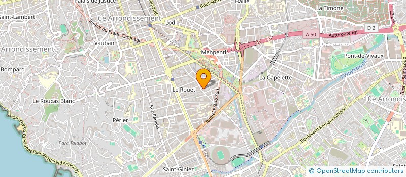 localisation de l'entreprise AVANT L'HEURE à MARSEILLE