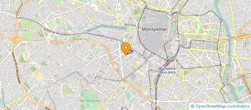 localisation de l'entreprise AVANT LA NUIT à MONTPELLIER