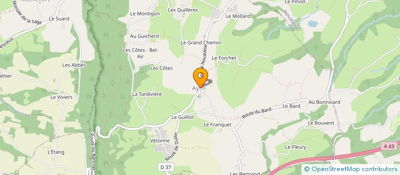 localisation de l'entreprise AVANT-PAYS SOLAIRE  AYN