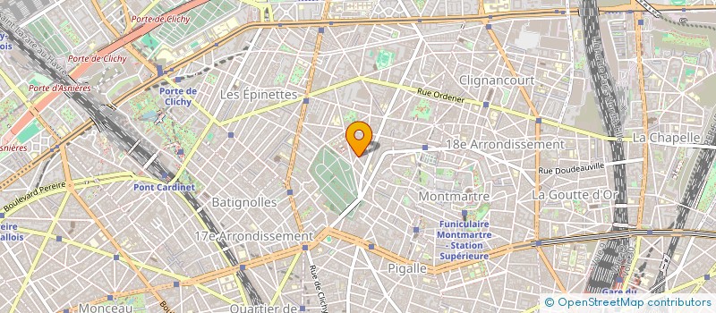 localisation de l'entreprise AVANT PREMIERE à PARIS