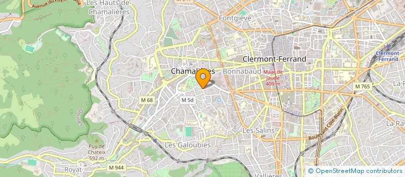 localisation de l'entreprise AVANT PREMIERE à CHAMALIERES