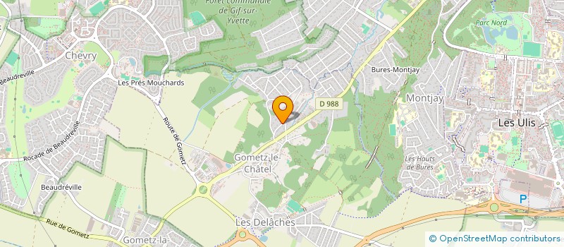localisation de l'entreprise AVANT SCENE à GOMETZ-LE-CHATEL
