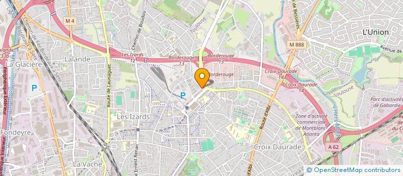 localisation de l'entreprise AVANT-SCENE ILOT H à TOULOUSE