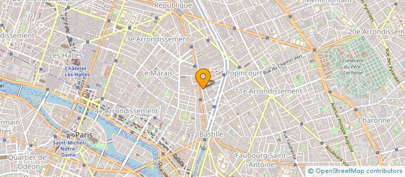 localisation de l'entreprise AVANT TRAVAUX ARCHITECTE  PARIS