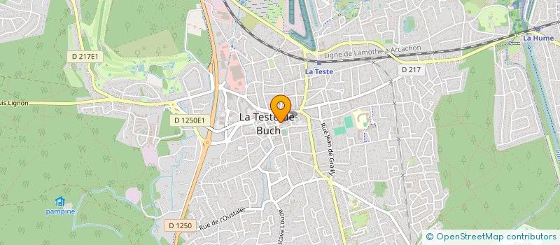 localisation de l'entreprise AVANTAGE à LA TESTE-DE-BUCH