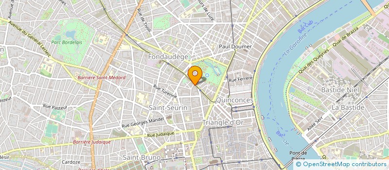 localisation de l'entreprise AVANTAGE à BORDEAUX
