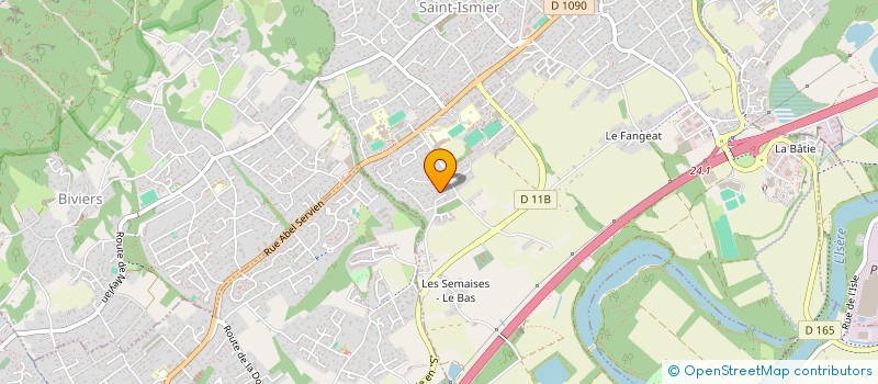 localisation de l'entreprise AVANTAGE  SAINT-ISMIER