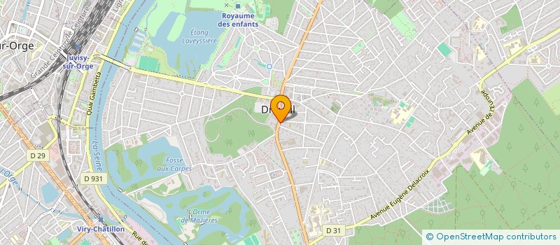 localisation de l'entreprise AVANTAGE IMMO à DRAVEIL