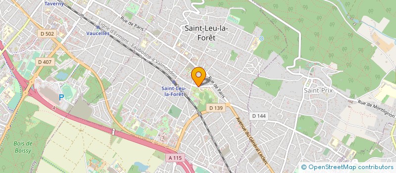 localisation de l'entreprise AVANTAGE INDUSTRIE  SAINT-LEU-LA-FORET