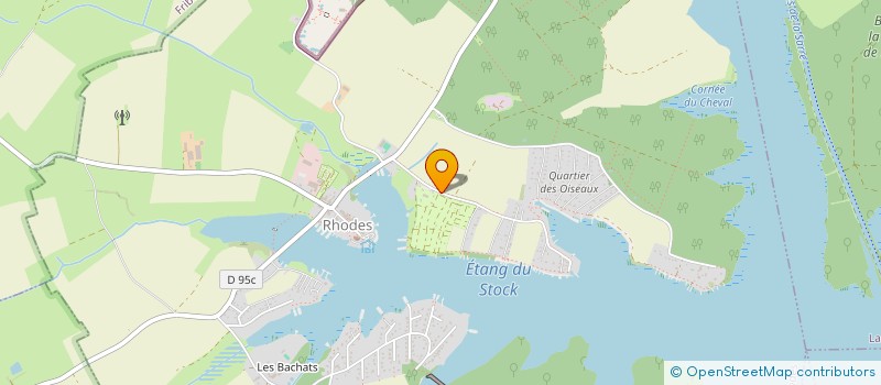 localisation de l'entreprise AVANTAGE LA COMMERCIALE  RHODES