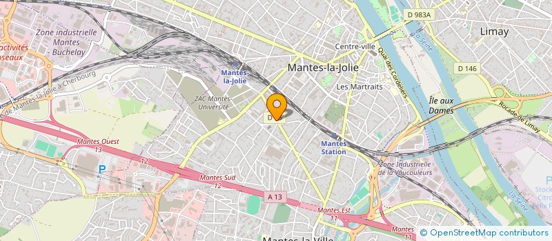 localisation de l'entreprise AVANTAGE MARBRE à MANTES-LA-VILLE