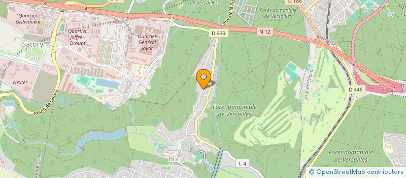 localisation de l'entreprise AVANTAGE MENTAL CTRE PSYCHOLOGIE SPORT  BUC