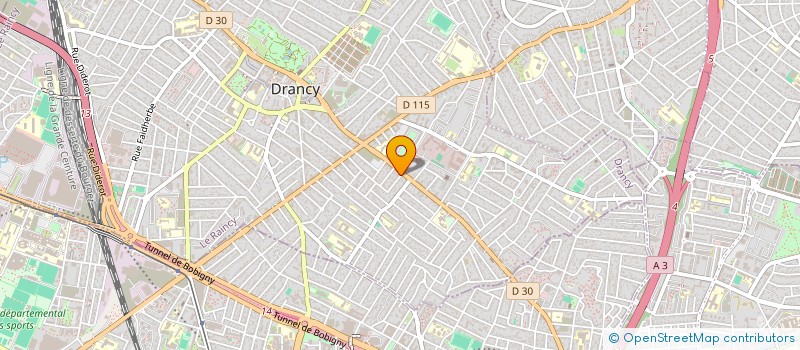 localisation de l'entreprise AVANTAGE SERVICE à DRANCY