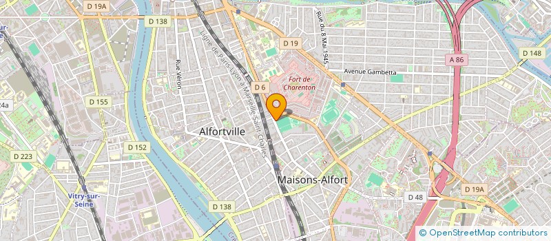localisation de l'entreprise AVANTAGE SERVICE à MAISONS-ALFORT