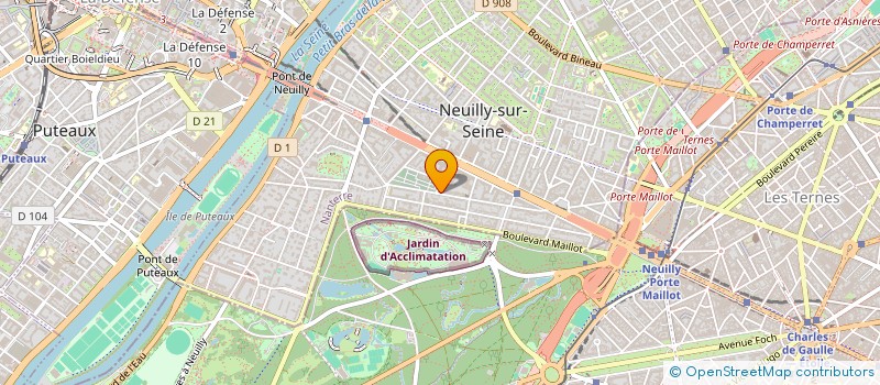 localisation de l'entreprise AVANTAGE SERVICES à NEUILLY-SUR-SEINE
