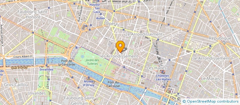 localisation de l'entreprise AVANTAGES COMPETENCES à PARIS