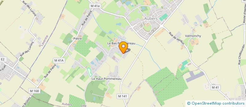 localisation de l'entreprise AVANTAGES DURABLES à AUBERS