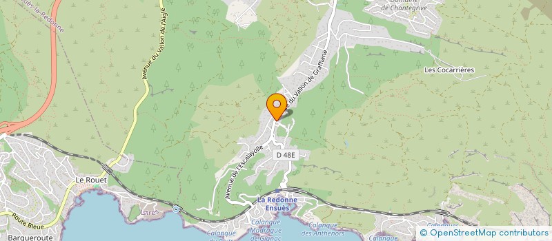 localisation de l'entreprise AVANTAGES ENSEIGNANTS  ENSUES-LA-REDONNE