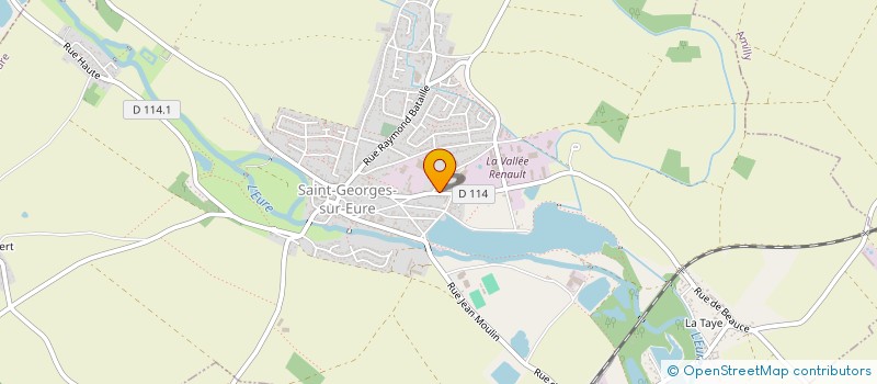 localisation de l'entreprise AVANTAGES FRAIS à SAINT-GEORGES-SUR-EURE