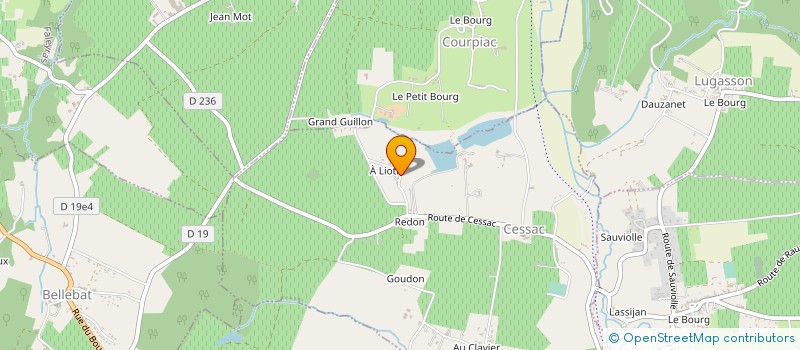 localisation de l'entreprise AVANTAGES MAISON à CESSAC