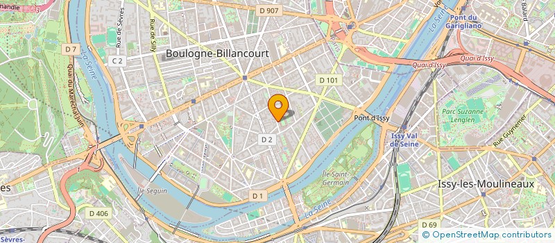 localisation de l'entreprise AVANTEO  BOULOGNE-BILLANCOURT