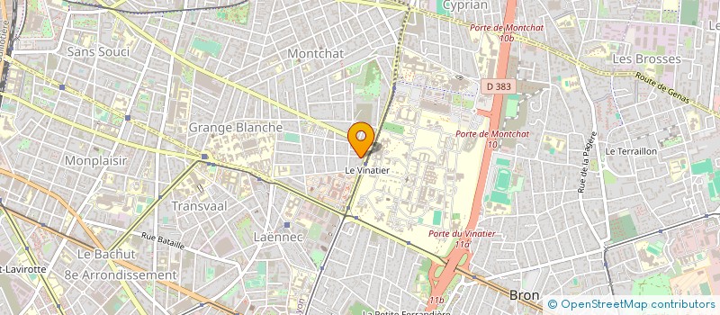 localisation de l'entreprise AVANTGARDE DESIGN  LYON