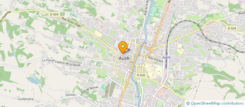 localisation de l'entreprise AVANTI 32  AUCH