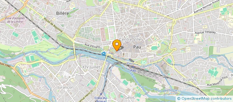 localisation de l'entreprise AVANTI à PAU