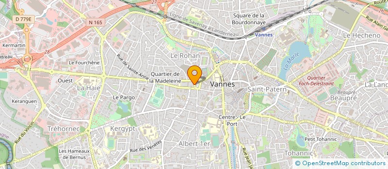 localisation de l'entreprise AVANTI PRODUCTIONS à VANNES