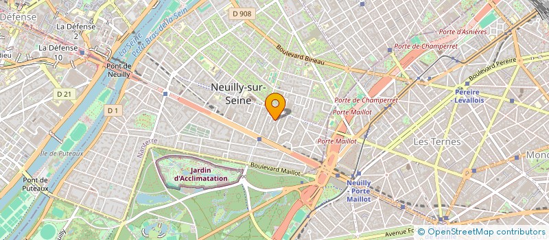 localisation de l'entreprise AVANTIS CONSULTING à NEUILLY-SUR-SEINE