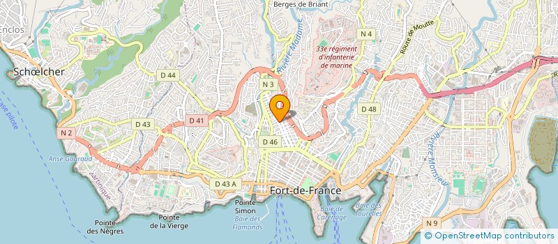 localisation de l'entreprise AVAROS KARIBEA SPORTS COMPANY  FORT-DE-FRANCE