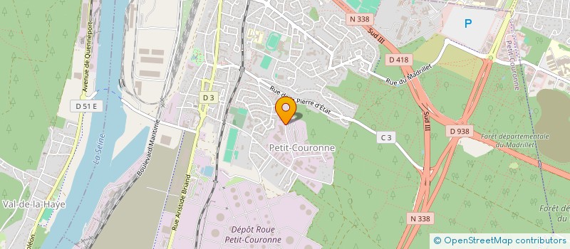 localisation de l'entreprise AVAS EQUIPEMENT à PETIT-COURONNE