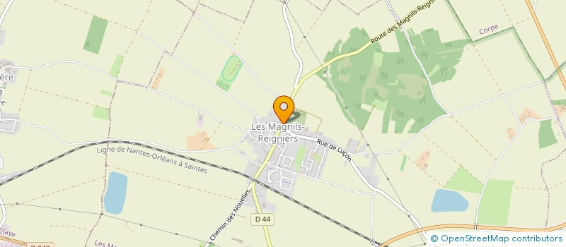 localisation de l'entreprise AVASENS  SAINTE-GEMME-LA-PLAINE