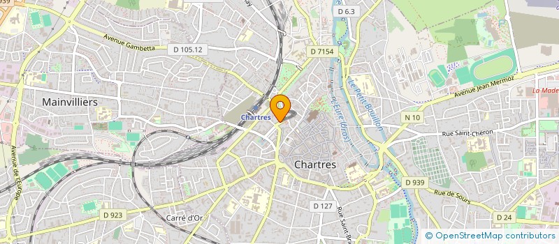 localisation de l'entreprise AVASSARD à CHARTRES